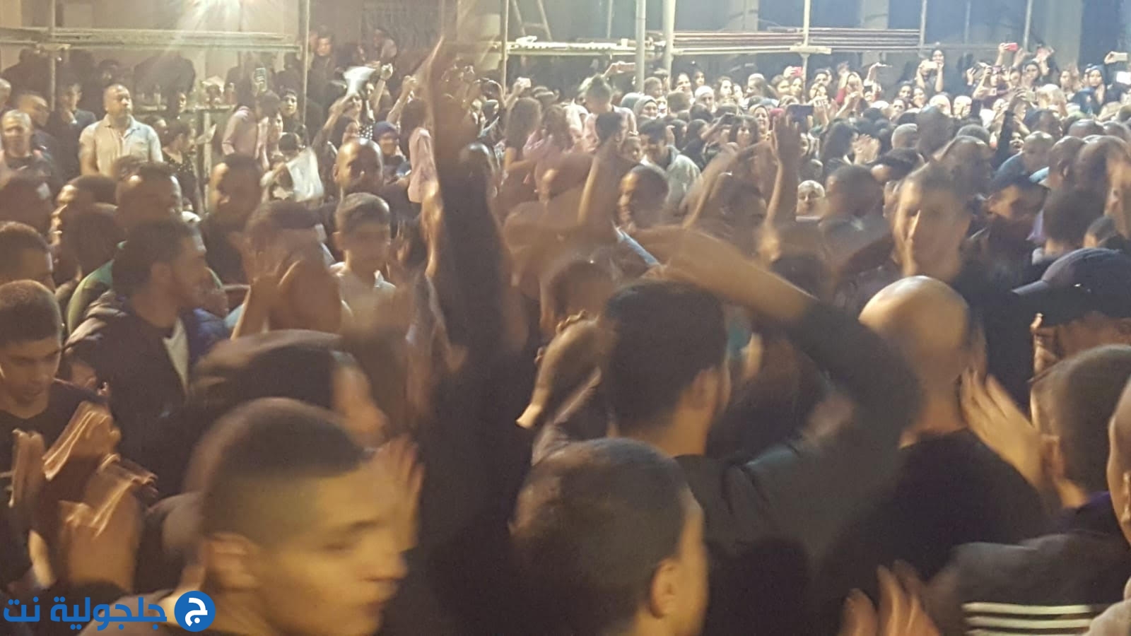 وحدة كل الناس تحتفل بالفوز في انتخابات جلجولية 